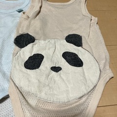 【7/16値下げ‼️】👶西松屋　ベビー夏用メッシュ肌着6点セット⭐︎の画像