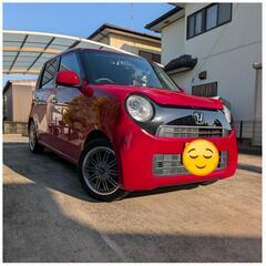 ホンダ　N-ONE　エヌワン　軽自動車　赤　レッド