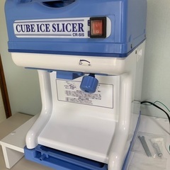 2023年購入 業務用 キューブアイススライサー かき氷機 CR...