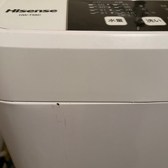2019年製洗濯機Hisense hw-t55c 5.5kgの画像