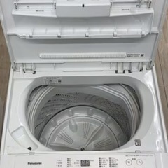 洗濯機【配達無料お届け設置出来ます💫都内近郊🚚】✨信頼のPanasonic製💫除菌クリーニング済✨2023年新品購入品超極美品✨他にも冷蔵庫.洗濯機.電子レンジ.オーブン電子レンジ.炊飯器.テーブル&椅子.机&チェアー.ベット&マットレス.ドレッサーなど多種多様な美品が有ります✨お気軽にお問い合わせ下さい💫の画像