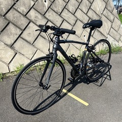 引取限定】Bianchi ビアンキ クロスバイク アルミフレーム ブラック