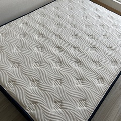 【ダブルマットレス】スプリングマットレスの画像