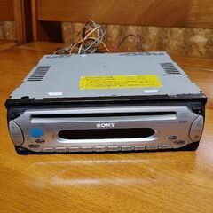 SONY CDX-S2000S 1インチデッキ　CD・AM・FM　中古の画像