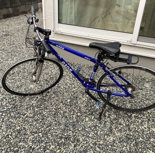 引き取り限定 福岡GIOS PORTA ジオスブルー 430mm 700CC