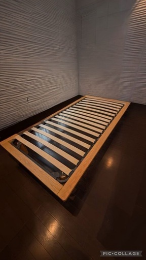 無印良品　木製シングルベッドフレーム