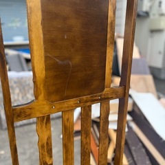オールドカリモク　ハンガー　傘立ての画像