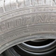 工賃込み２０２３年製夏タイヤ１５５／６５Ｒ１３ダンロップ製