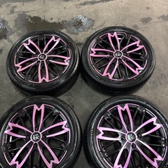 人気！桜ホイール（タイヤおまけ！）