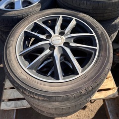アルミ　ホイールタイヤセット　4本　タイヤサイズ165/55R14