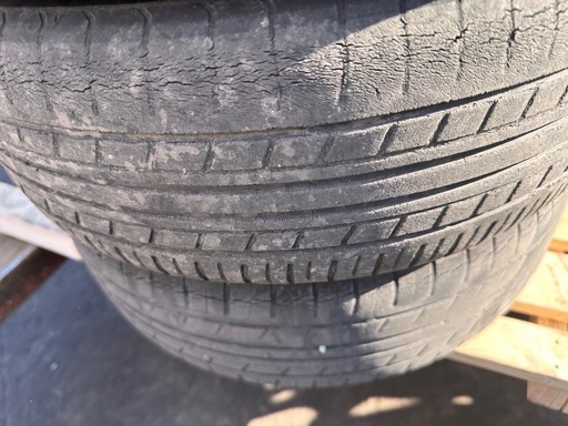 アルミ　ホイールタイヤセット　4本　タイヤサイズ165/55R14
