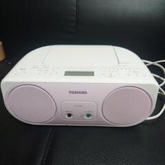 TOSHIBAラジカセ   CD ラジオ