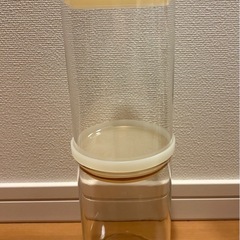 【MUJI 無印良品】耐熱ガラス丸型保存容器・2個セットの画像