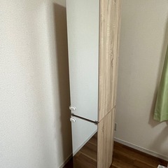姿見付き収納ラック