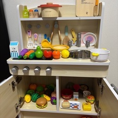おままごとキッキン　調理器具&食材セット