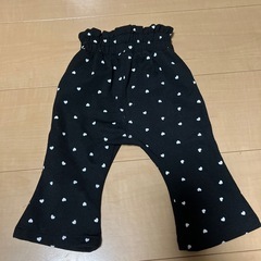 【7/16値下げ‼️】👧キッズ服【バースデイ　cottoli】ハート柄パンツ　70㎝の画像