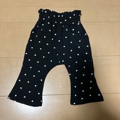 👧キッズ服【バースデイ　cottoli】ハート柄パンツ　70㎝