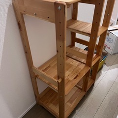 こども用　クローゼット　棚