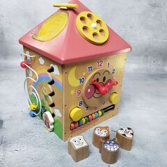 アンパンマン 知育玩具  木製 よくばりボックス 木のおもちゃ ...