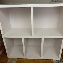 【250円】小さめなカラーボックス　棚　飾り用　小物用の画像