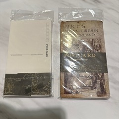 原作不思議の国のアリスのポストカードの画像