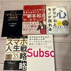 マーケティング、管理職など　ビジネス本