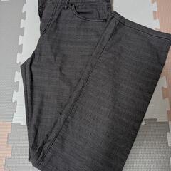 【美品】UNIQLO　UJチェック柄パンツ