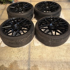 ROHANAホイール20インチ（P.C.D120）4本セット（タイヤ付）の画像