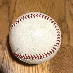 NPB公式球　直筆サインボールの画像