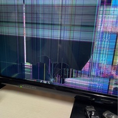 壊れたテレビ