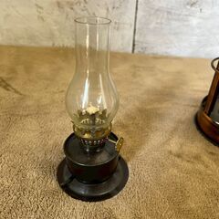 【香港製】 《美品》 オイルランプ 吊り下げ ランタン アンティーク アルコールランプ レトロ N0827の画像