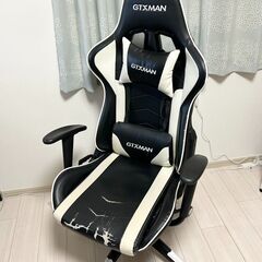 【おすすめ品】ゲーミングチェア（黒）の画像