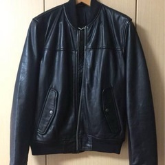 レザージャケット GAP 牛皮 Lサイズ 定価35000円