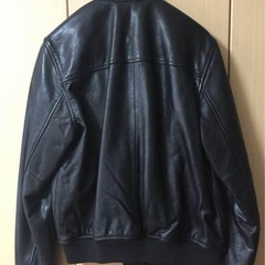 レザージャケット GAP 牛皮 Lサイズ 定価35000円の画像