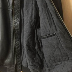 レザージャケット GAP 牛皮 Lサイズ 定価35000円の画像