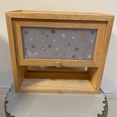 （未使用品）木製　調味料ラック　スパイスボックス