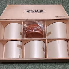 NEWLAID ステンレスコップセット 非売品 三菱の画像