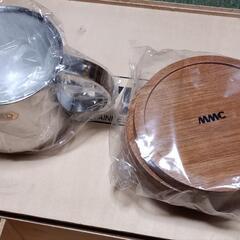 NEWLAID ステンレスコップセット 非売品 三菱の画像