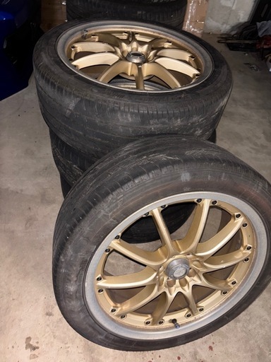 レイズ ボルクレーシング18インチタイヤ付き ホイール 225/45R18
