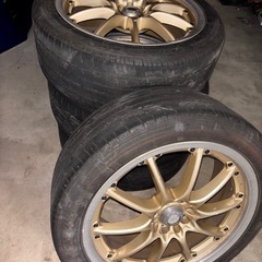 レイズ ボルクレーシング18インチタイヤ付き ホイール 225/45R18の画像
