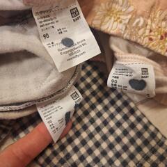 UNIQLO ズボン ボトムス 90cm 90 長ズボン ユニクロ ミッフィーの画像