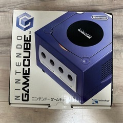 ゲームキューブ本体 バイオレット 箱付き　