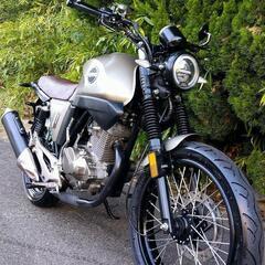 🌈カフェレーサー125 脅威の低走行→3500キロ台    新古...