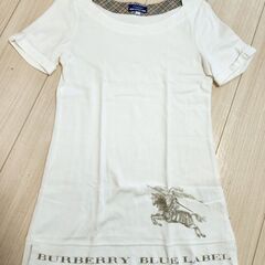 正規BURBERRY BLUE LABEL■ロング丈トップス38