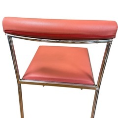 椅子　チェアー　サーモンピンクの画像