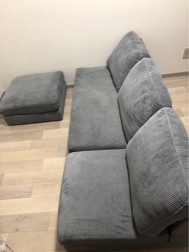 【美品】3人掛けソファ 組替え自在