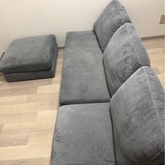【美品】3人掛けソファ 組替え自在の画像