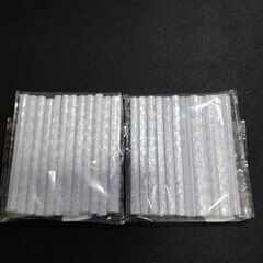 【新品】スポークリフレクター　自転車用反射板　24本セット　ホワイト　白の画像