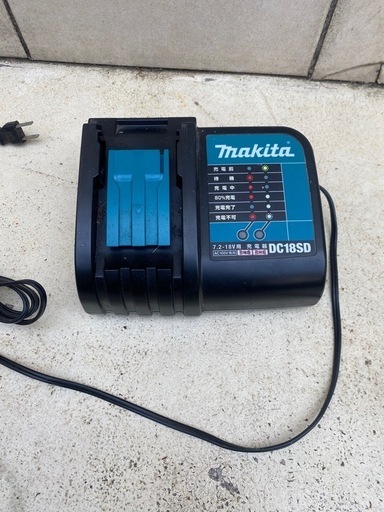 マキタ　18v 充電器、バッテリーセット