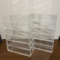 無印良品アクリル収納ケースの画像